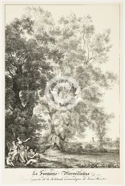 The Wondrous Fountain, 1810. Creator: Johann Baptist Stuntz.