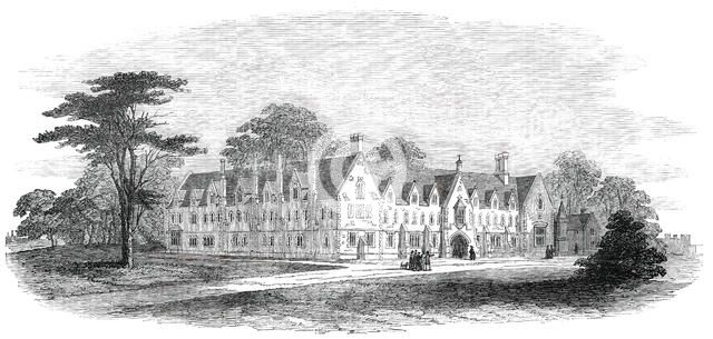 The Worcester Diocesan Training-School, at Saltley, near Birmingham, 1850. Creator: Unknown.