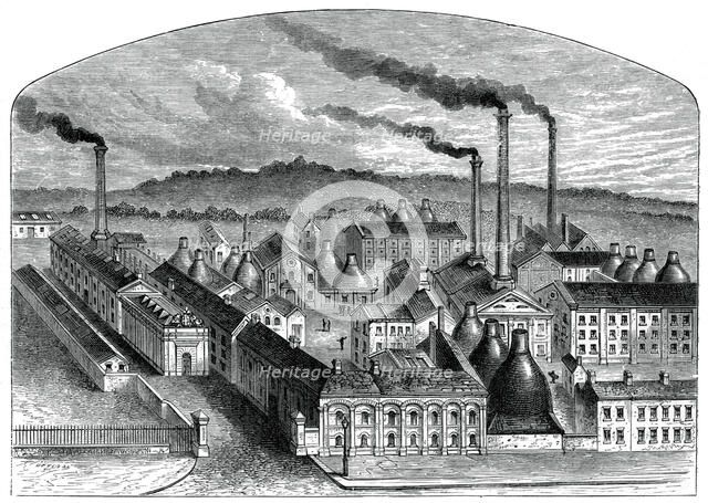 The Worcester Royal Porcelain Works, c1880. Artist: Unknown