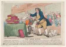 The Word-Eater, December 30, 1786., December 30, 1786. Creator: Thomas Rowlandson