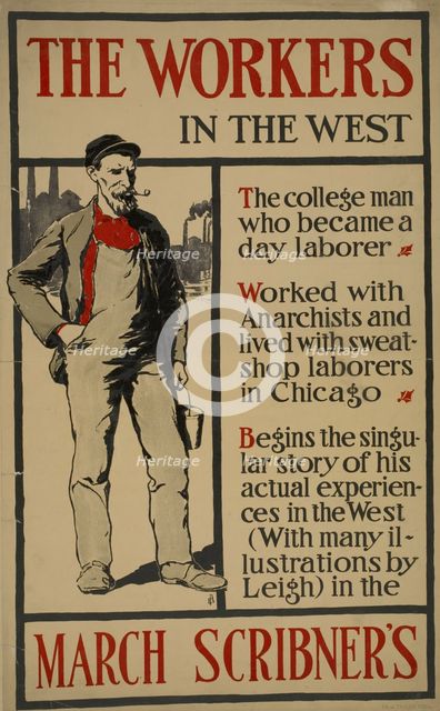 The workers in the west, c1895 - 1911. Creator: Unknown.