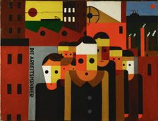 The Working Men, 1925. Creator: Seiwert, Franz Wilhelm (1894-1933)