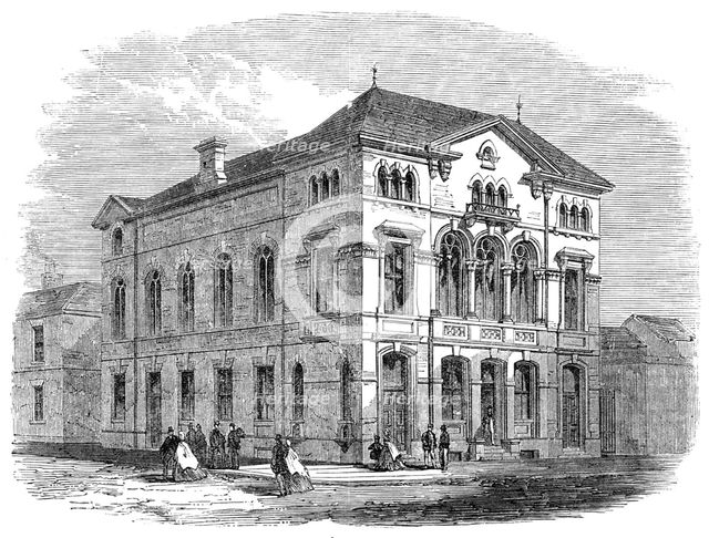 The Workmen’s Hall, Birkenhead, 1865. Creator: Unknown.