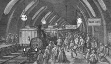 The Workmen's Train 1872. Creator: Gustave Doré