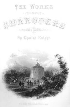 The Works of Shakspere - The Globe Theatre, Bankside, 1593 c1870