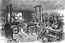 The workshop of James Watt at Heathfield, near Birmingham, as it was at his death in 1818 1886. Creator: Unknown