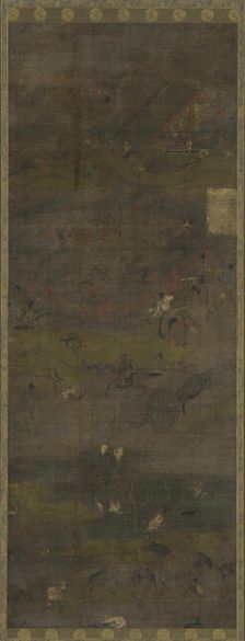 The World of Men and Animals, Kamakura period, 14th century. Creator: Unknown