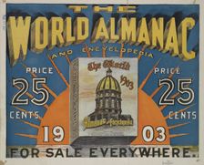 The world almanac, c1895 - 1911. Creator: Unknown