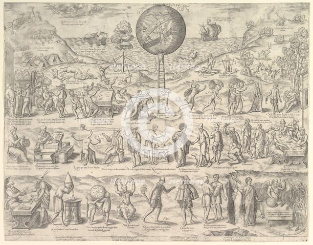 The World, Cage of Fools, 16th century. Creator: Unknown.