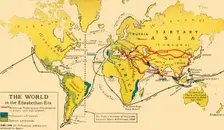 The World in the Elizabethan Era 1926. Creators: Unknown, Emery Walker Ltd
