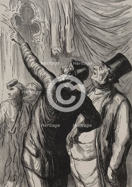 The World's Fair: A Real Guide. Creator: Honoré Daumier (French, 1808-1879).
