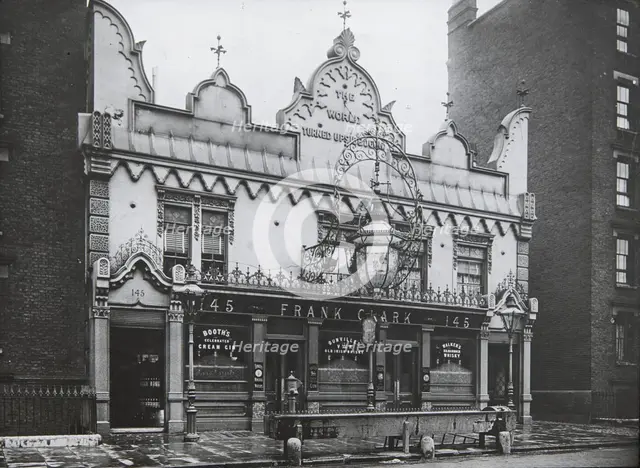 The World Turned Upside Down, Old Kent Road, Southwark, Greater London Authority, c1910. Creator: Unknown.