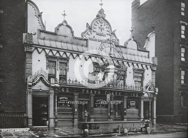 The World Turned Upside Down, Old Kent Road, Southwark, Greater London Authority, c1910. Creator: Unknown.