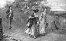 'The World Went Very Well Then", after John Pettie, R.A. , 1890. Creator: Unknown