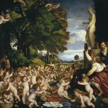 The Worship of Venus, between 1518 and 1519. Creator: Titian