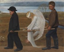 The Wounded Angel, 1903. Creator: Hugo Simberg