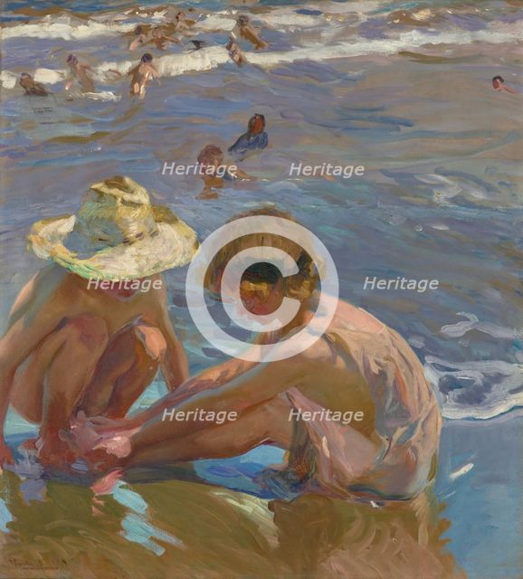 The Wounded Foot, 1909. Creator: Joaquin Sorolla y Bastida.