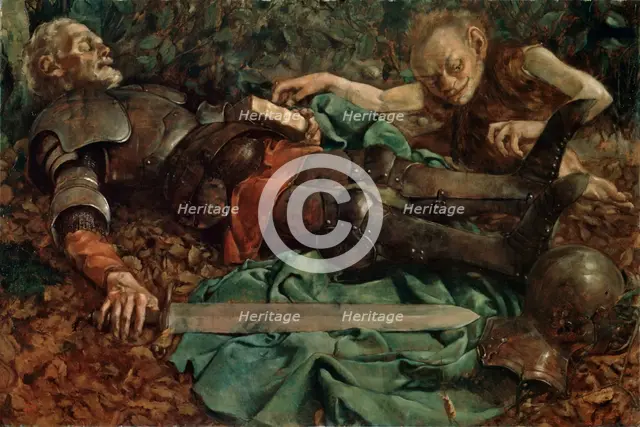 'The Wounded Knight', 1931.  Artist: Jacques Laudy