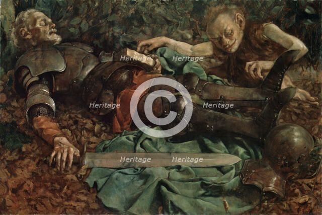 'The Wounded Knight', 1931.  Artist: Jacques Laudy