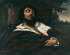 The wounded man, c1866. Creator: Gustave Courbet