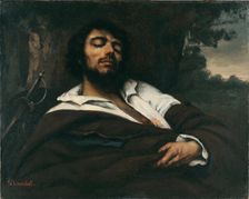 The Wounded Man (L'Homme blessé), ca 1866. Creator: Courbet, Gustave (1819-1877)