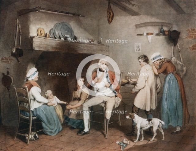 'The Wounded Soldier', 1913.Artist: JR Smith