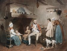 The Wounded Soldier 1913.Artist: JR Smith