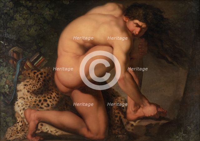 The Wounded Philoctetes, 1775. Creator: Nicolai Abraham Abildgaard.
