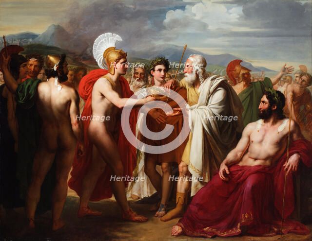 The Wrath of Achilles. Artist: Drolling, Michel Martin (1789-1851)