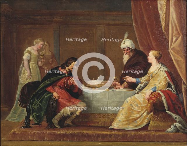 The Wrath of Ahasuerus, 1628. Creator: Pieter de Grebber.