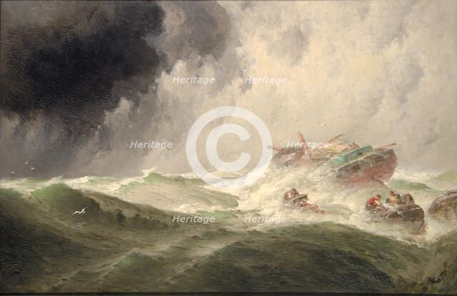 The Wreck, 1901. Creator: Harrington Fitzgerald.