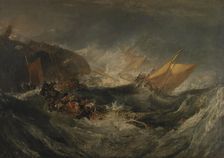 The Wreck of a Transport Ship, c 1810. Creator: Turner, Joseph Mallord William (1775-1851)