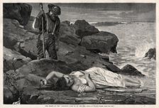 The Wreck of the "Atlantic" - Cast Up by the Sea, 1873. Creator: Winslow Homer (American, 1836-1910)