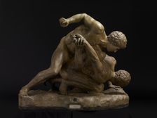 The Wrestlers, c18th century. Creator: Unknown