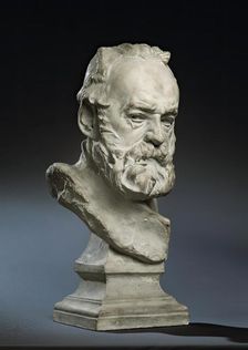 The writer Victor Hugo, after 1883. Creator: Auguste Rodin