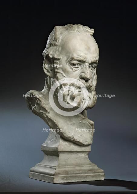 The writer Victor Hugo, after 1883. Creator: Auguste Rodin.
