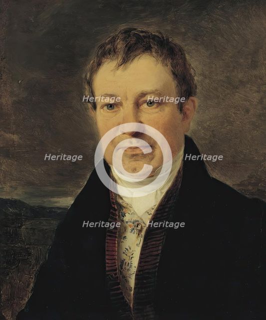 The writer August Rockert, 1829. Creator: Peter Fendi.