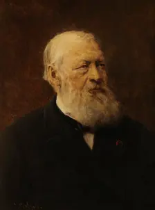 The Writer Hendrik Conscience. Creator: Jean Francois Portaels