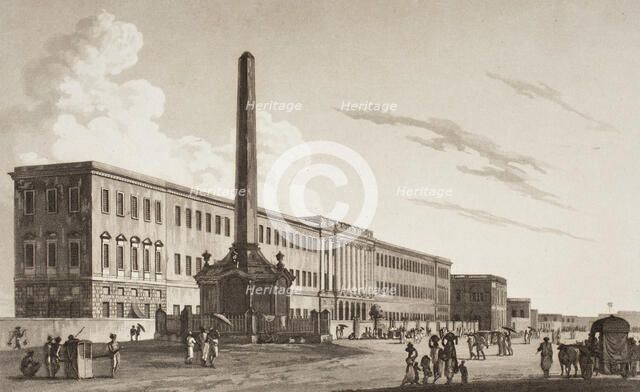 The Writers' Buildings, Calcutta (image 3 of 3), 1812. Creators: Thomas Daniell, William Daniell.