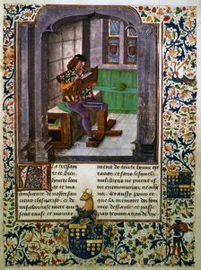 The writing of Jacques Lalain's biography, 15th century