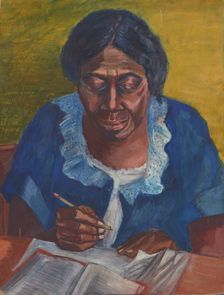 The Writing Lesson, ca.1935 - 1943. Creator: Morris Shulman