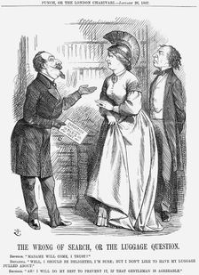The Wrong of Search, or The Luggage Question 1867 Creator: John Tenniel