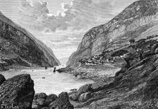 The Yang-Tze-Kiang-Mitan Gorge c1890