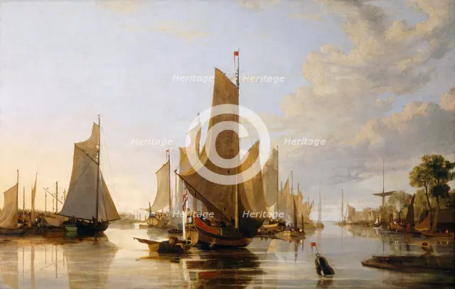 'The Yarmouth Water Frolic', c1821. Artists: John Crome, John Bernay Crome.