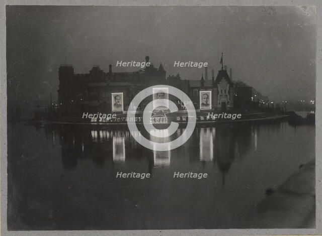 The Yauza Embankment on November 7, 1935, 1935. Creator: Anonymous.