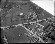 The Yeadon and Guiseley Gas Co Gas Works, Yeadon, West Yorkshire, c1930s. Creator: Arthur William Hobart