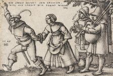 The Year's End, 1546. Creator: Sebald Beham