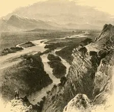 The Yellowstone 1872. Creator: Frederick William Quartley