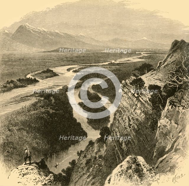 'The Yellowstone', 1872.  Creator: Frederick William Quartley.