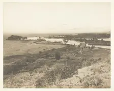 The Yellowstone from Pompey's Pillar, c. 1906. Creator: Laton Alton Huffman